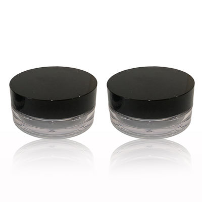 Customized 8g Clear Plastic Empty Loose Powder Case 32.8*68.4mm