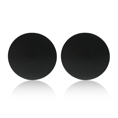 Customization ABS Refillable Compact Powder Case Black Color