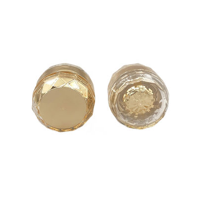 Customizable 50g Acrylic Cosmetic Jar Diamond Jar Design Skin Care Cream Container