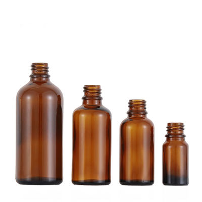 100ml Transparent Glass Foundation Bottle Round Dropper Cap Cosmetic Packaging With Free Sample